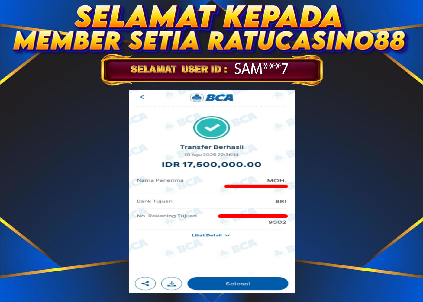 WITHDRAWAL MEMBER 25