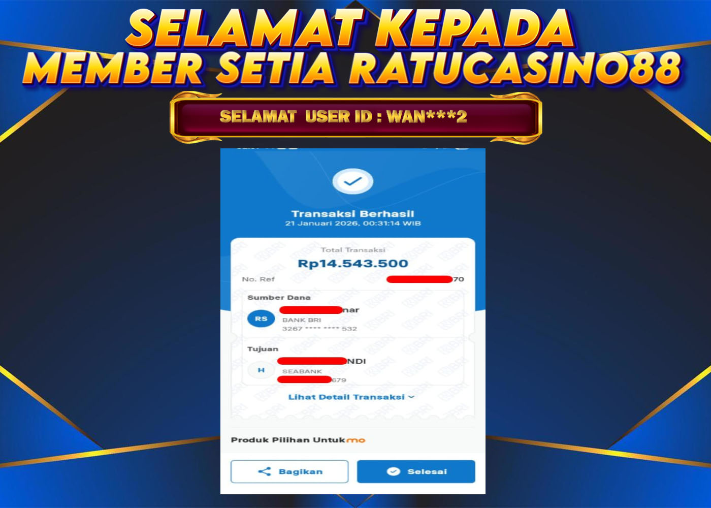 WITHDRAWAL MEMBER 203